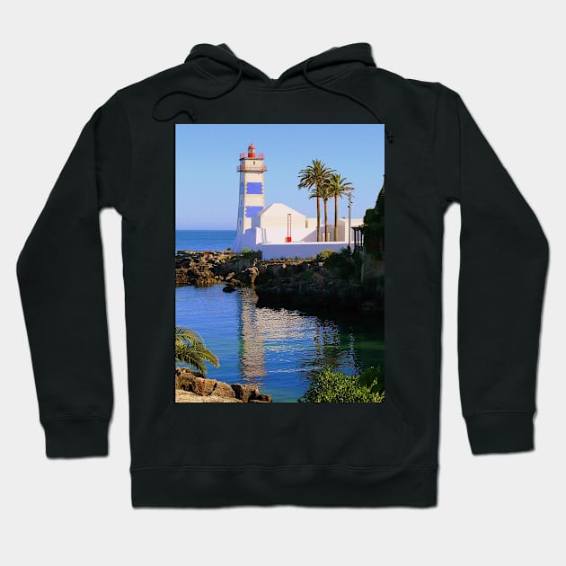 Cascais Lighthouse Hoodie by terezadelpilar